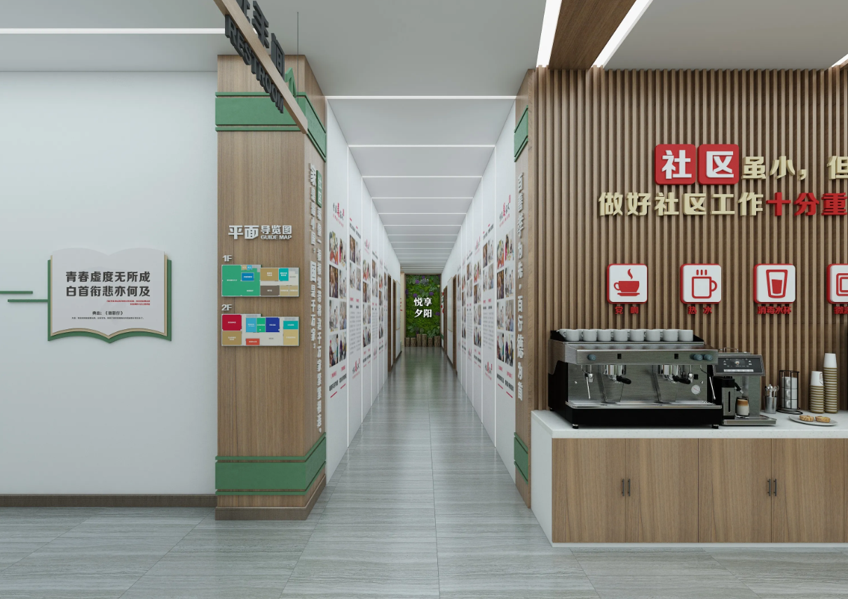 清遠黨建展廳設計公司裝修黨建黨群服務中心、紅色主題文化墻設計制作
